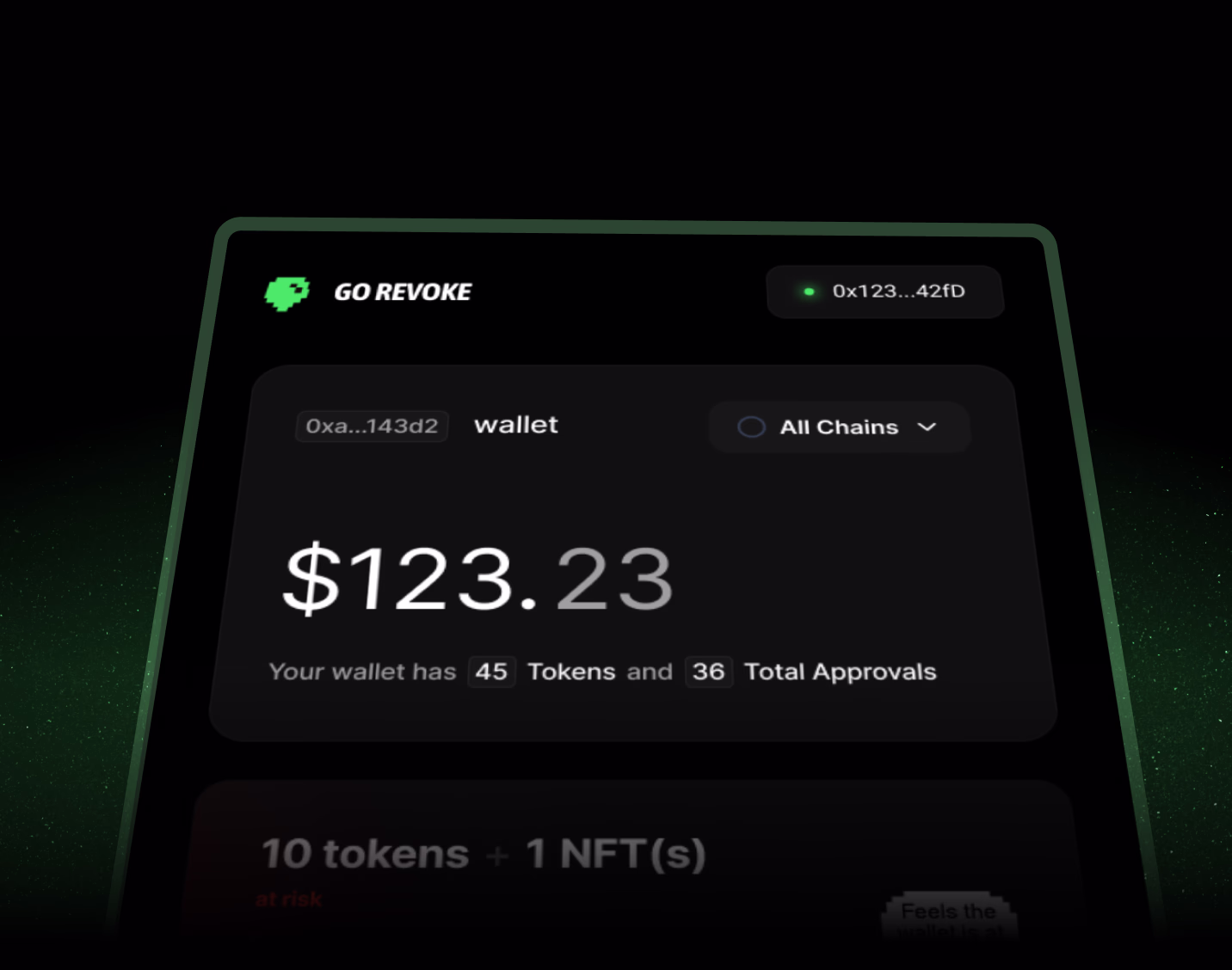 GoRevoke Dashboard Mobile